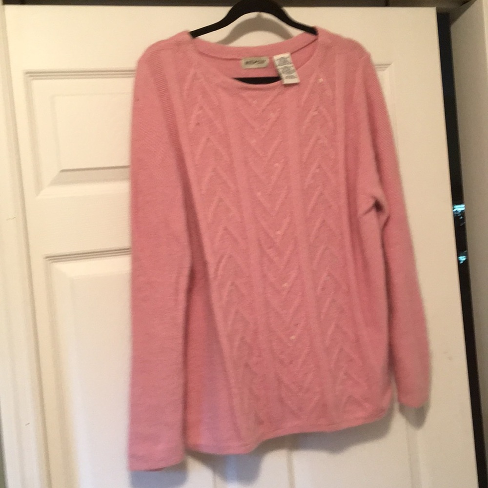Thick winter pullover used size Large